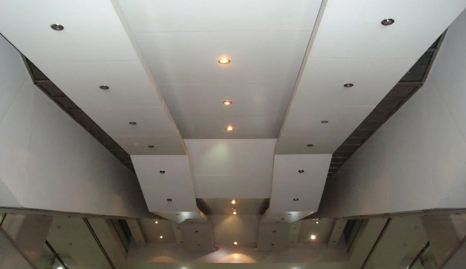 Formed Aluminum Panels — Application example.