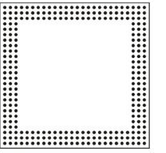 Perforated perimeter