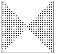 Hourglass pattern